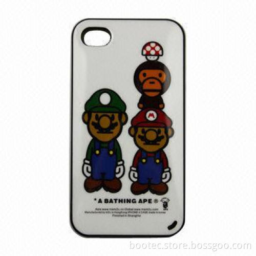 Mobile phone cases for iPhone 4 with IML technology from China